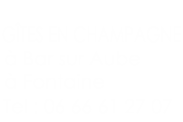 Gîtes en Champagne